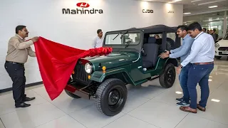 تم إطلاق سيارة جيب ماهيندرا      الجديدة لعام      أخير ا    عودة الأسطورة الكلاسيكية   مراجعة شا    دندنها