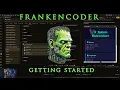 FrankenCoder Getting Started Full Walkthrough