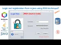 Login and Registration - Java How to Create a Login Form in Java using Netbeans and MySQL Database