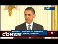 Obama Responds To Christina Hendricks Booby Photo Hacking CONAN on TBS