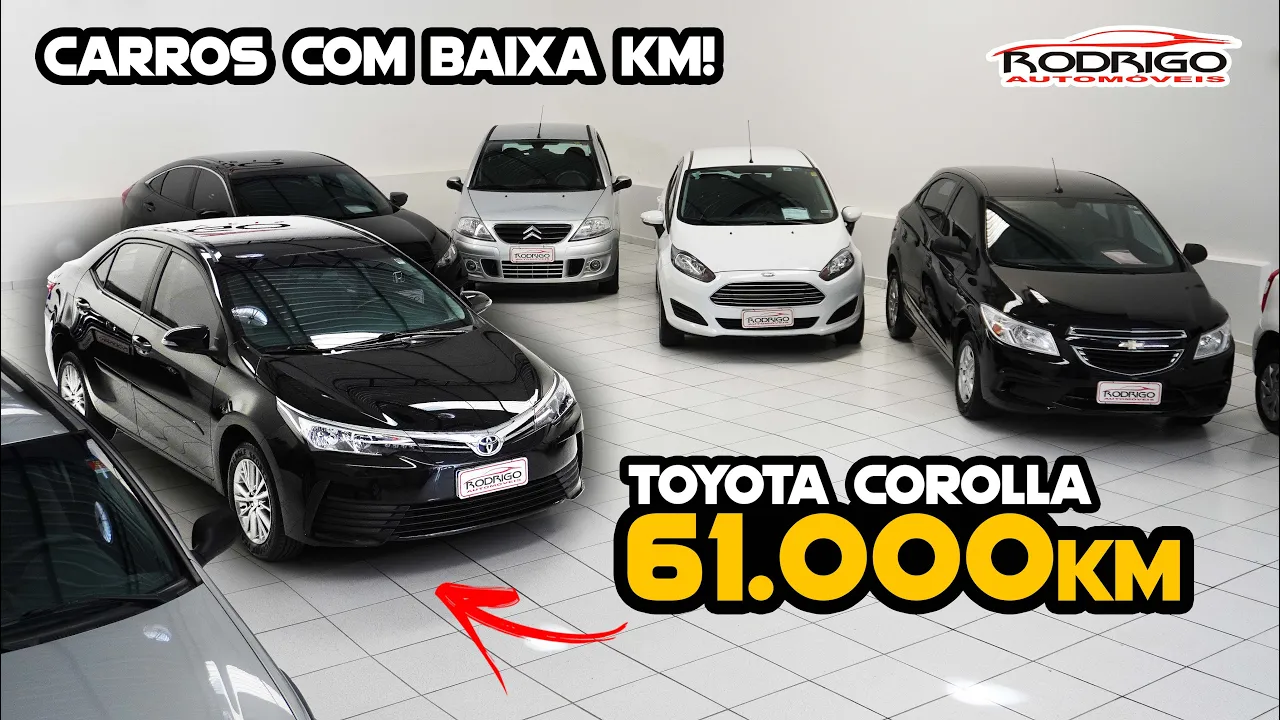 TOYOTA COROLLA, HONDA CR-V, CITY E OUTROS! Mostrando o ESTOQUE da RODRIGO AUTOMÓVEIS em DETALHES!