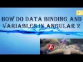 How do data binding and variables in Angular 2 Tutorial 5