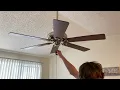 Hunter Colonial II ceiling fan Lowe s exclusive