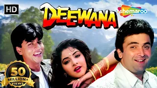 Deewana HD Shah Rukh Khan Rishi Kapoor Divya Bharti Hindi Full Blockbuster Movie 