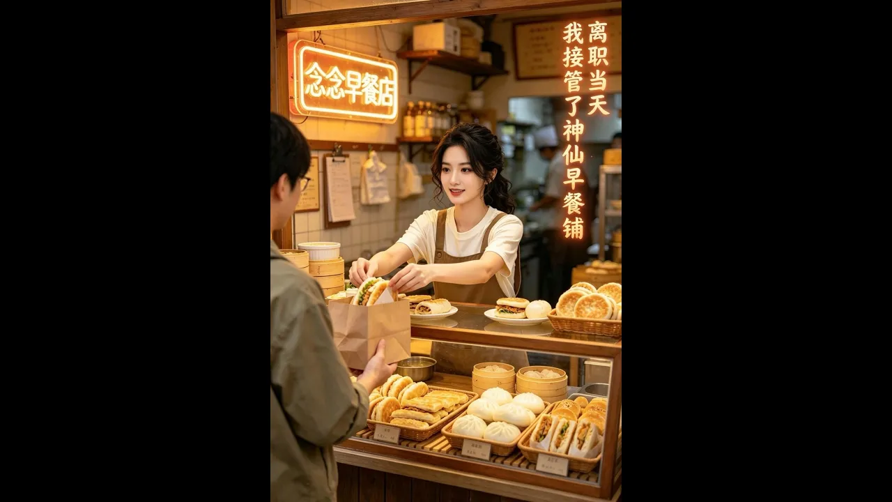 离职当天,我接管了神仙早餐铺