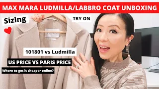 MY DREAM MAX MARA COAT UNBOXING W PRICE Max mara coat unboxing price sizing try on etc