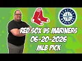 Boston Red Sox vs Seattle Mariners 26 MLB Pick Prediction MLB Betting Tips