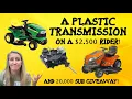 THE BIG SECRET How to fix a riding mowers blown out transmission oil seal