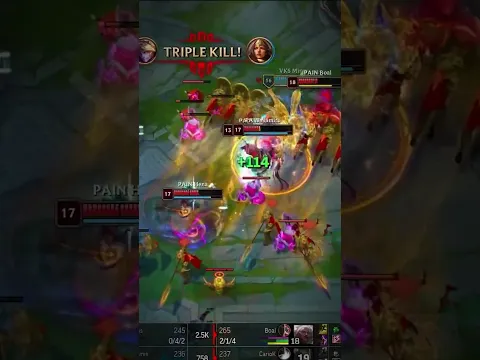 O Hena foi pra cima, deu Triple Kill e trouxe a vitória para a paiN 🔥