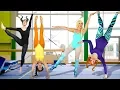 PRINCESS GYMNASTICS COMPETITION WILL ELSA ANNA BELLE CINDERELLA OR AURORA BEAT MALEFICENT