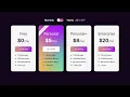 How to make Toggle Checkbox price change price page or price table Checkbox tab system price table