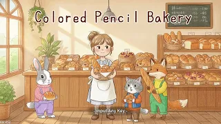 New COZY game !!! - COLORED PENCIL BAKERY - Cozy Steam game