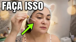ROTINA DE AUTOCUIDADO QUE DEIXOU MINHA PELE DE RICA!