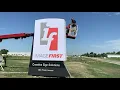 The sign the manufacturer builds for themselves