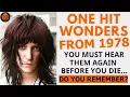 15 Forgotten One Hit Wonder Songs From 1978 You Must Hear Again