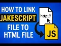 How To Link Java Script File To Html File Javascript File Ko Html File Ka Sath Kaisa Link Kren