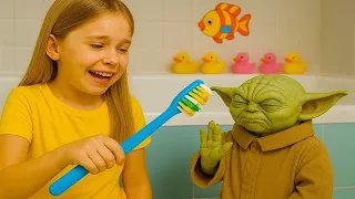 No No Candy No No Bedtime No No Brush Teeth No No Phone No No Too Much TV with baby yoda kids song