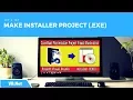 How To Create the Installer File exe Project Visual Studio 2010