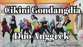 senam kreasi tik tok viral cikini ke gondangdia