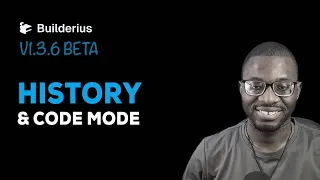 Builderius 1 3 6 beta update History and Code Mode D2 Live 06