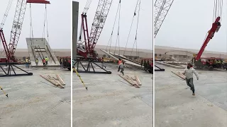 WATCH Austin construction workers run for their lives as massive crane collapses