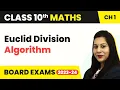 Euclid Division Algorithm - Real Numbers Class 10 Maths 2023-24