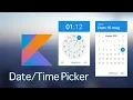 How to create a Date Time Picker Dialog in Android Studio Kotlin 2020