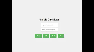 How to Build a Basic Calculator Using JavaScript Simple Addition Subtract Mul and Div Function