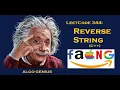 LeetCode 344 Reverse String In Two Minutes C In Plain English Microsoft Interview Question