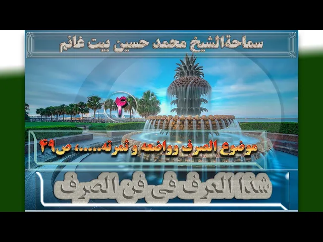 ⁣4   موضوع الصرف وواضعه و ثمرته.....، ص49 - الأستاذ: سماحةالشیخ محمد حسین بیت غانم