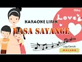 RASA SAYANGE RASA SAYANG SAYANGE - LAGU DAERAH MALUKU (KARAOKE LIRIK)