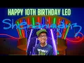 Leo s 10th Birt ay Party at Shenaniganz Entertainment Center Bowling Car Race