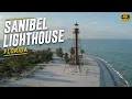 Sanibel Lighthouse Florida Peaceful 4K Drone Tour