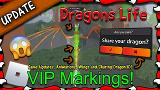 Download ROBLOX | Dragons Life - VIP Markings \u0026 Sharing Dragon ID! #43 - 1080HD MP3