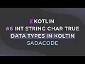 Data Types in Kotlin Comprehensive Guide for Beginners
