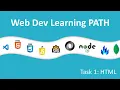 4 Web Dev Path Task 1 - HTML