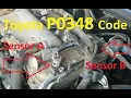 Causes and Fixes Toyota P0348 Code Camshaft Position Sensor A Circuit High