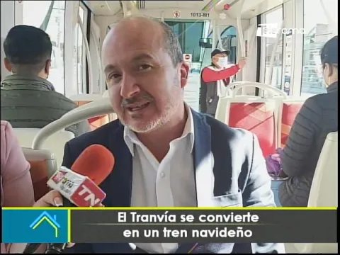 El Tranvía se convierte en un tren navideño