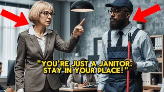 Black CEO Goes Undercover as a Janitor, What He Discovers About His Employees Leaves Him Speechless.