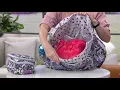 Vera Bradley Signature Iconic Weekender Travel Bag on QVC
