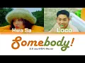Download Lagu 로꼬 (Loco) \u0026 화사 (Hwa Sa) - Somebody! Lyrics #hwasa #loco #somebody  #aomg