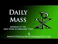Daily Mass Monday July 20 2026