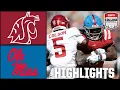 Washington State Cougars vs Ole Miss Rebels Full Game Highlights ESPN College Football