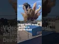 Download Lagu Video shows Israeli airstrike in Deir-Al-Balah