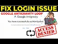 FIXED Google Antigravity Login issue - Fix the Authentication Success Redirect Error