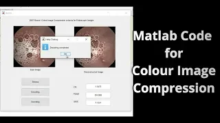 Matlab Code for Colour Image Compression-Image processing project