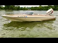 Glastron CVX16 Evinrude ETEC 150ho - Final 2020 lake run in Michigan on Cass Lake