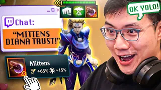 Chat Said “MITTENS DIANA TRUST”… So I Trusted