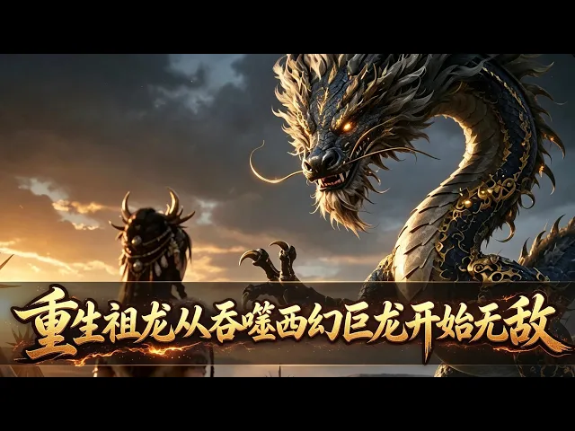 動漫 重生祖龙从吞噬西幻巨龙开始无敌 没翅膀就被当成孽种祖龙血脉觉醒靠吞噬系统吞尽西方伪龙
