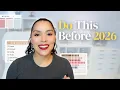 The 6-Step Yearly Review System for a Calm Productive 2026 Psychologist Developed